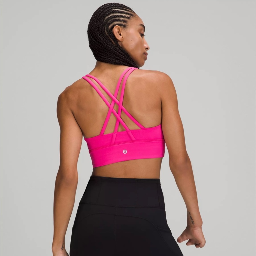 Lululemon long line energy bra sonic pink - Picture 4 of 4